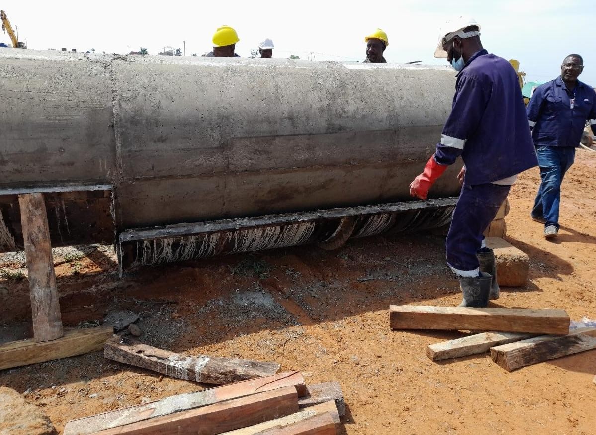 36 inch concrete pipe weight coating