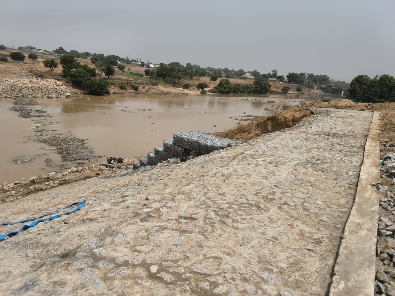Gurara river erosion control Sicilsaldo AKK project view 1