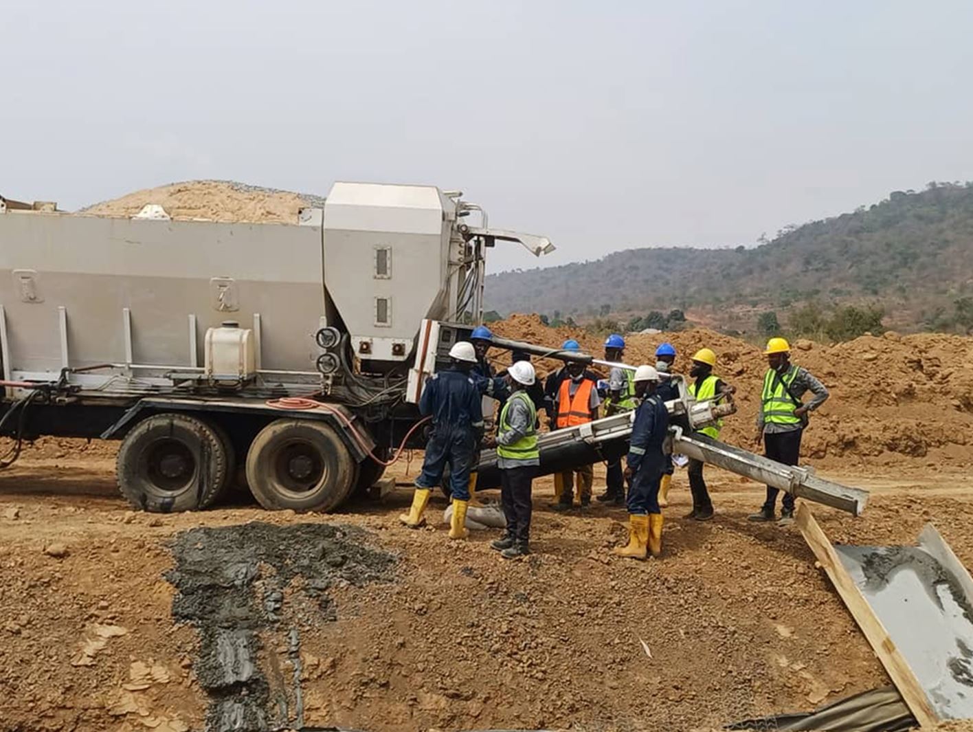 CWC of pipe In Situ Sicilsaldo/NNPCL AKK Gas Pipeline Project view 1